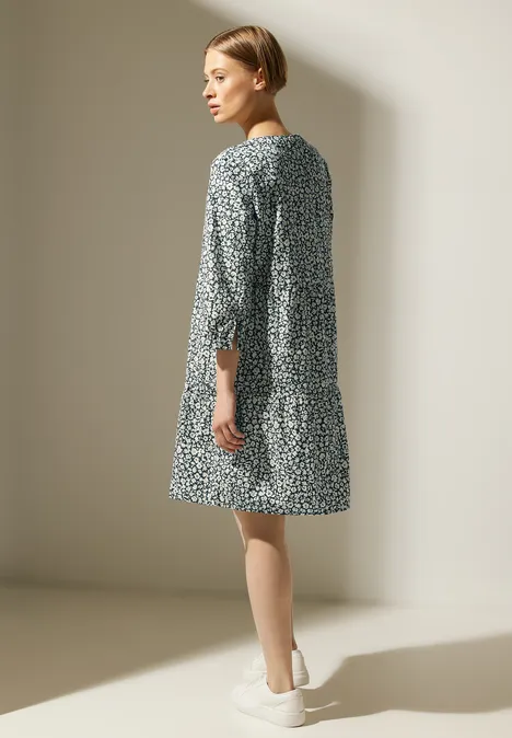 Tunikakleid mit Print cool vintage green