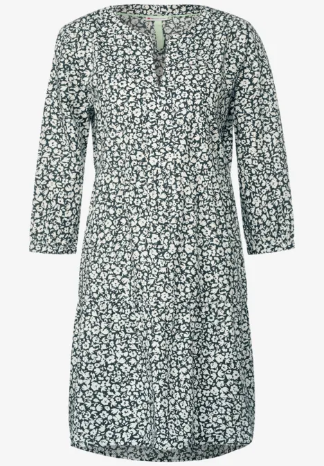 Tunikakleid mit Print cool vintage green