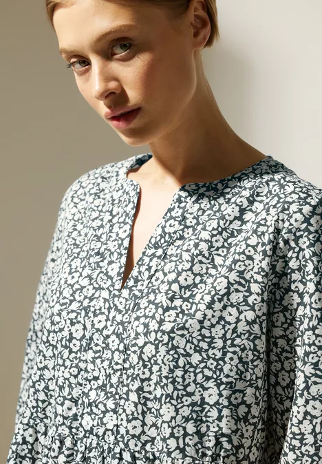 Tunikakleid mit Print cool vintage green