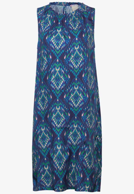 Kleid mit Print violet blue