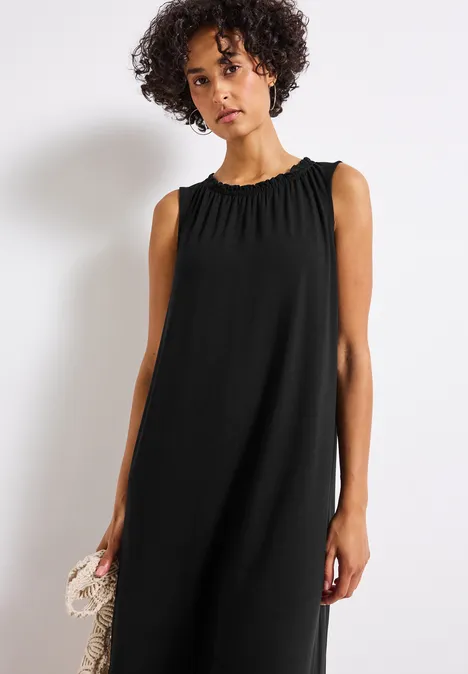 Mouwloze jurk Black