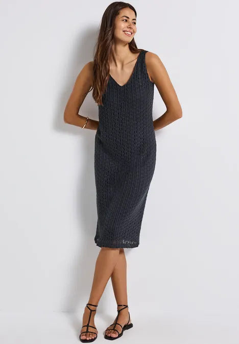 Spitzenkleid deepwater blue