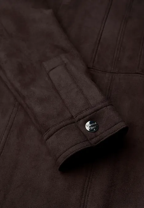 Velorus Kleid deep roast brown