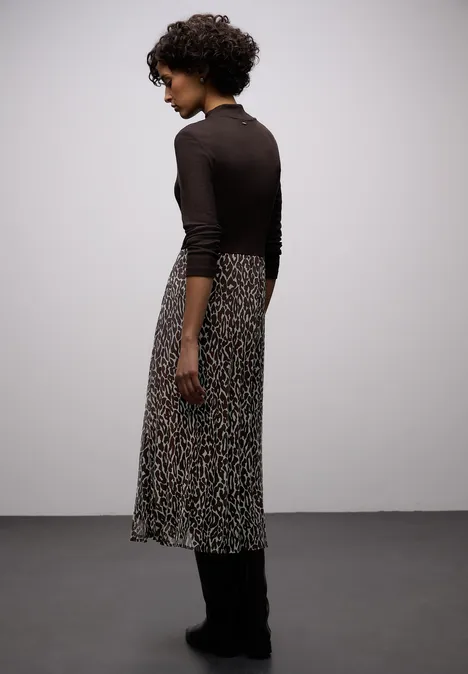 Sukienka ze spódnicą leo molten earth