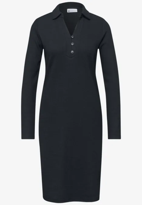 Robe en couleur unie shadowed navy