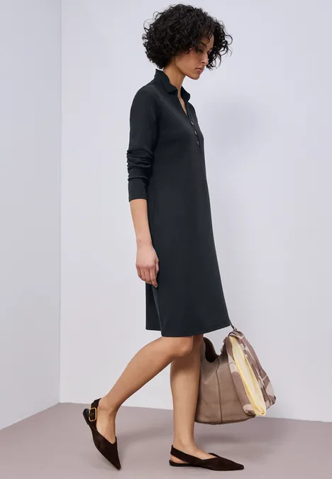 Robe en couleur unie shadowed navy