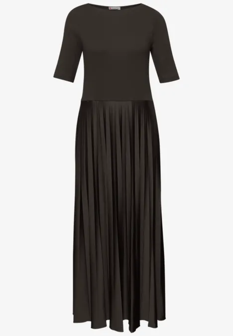 Midi-jurk espresso brown