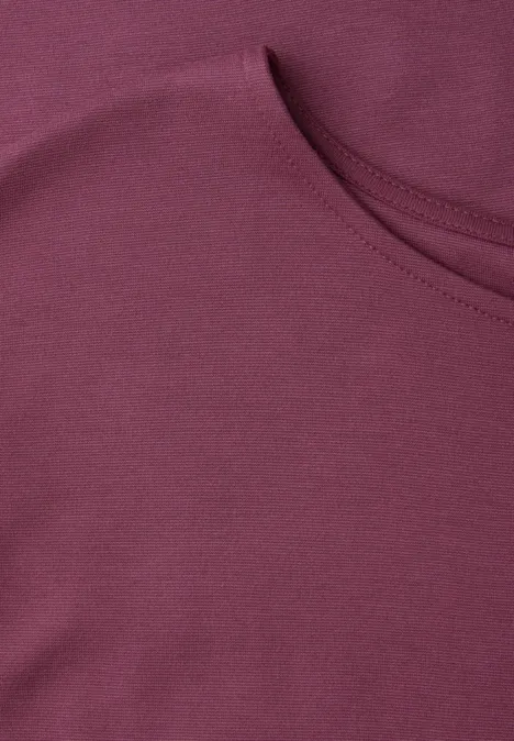 Robe longueur genou en jersey dark clouded blush