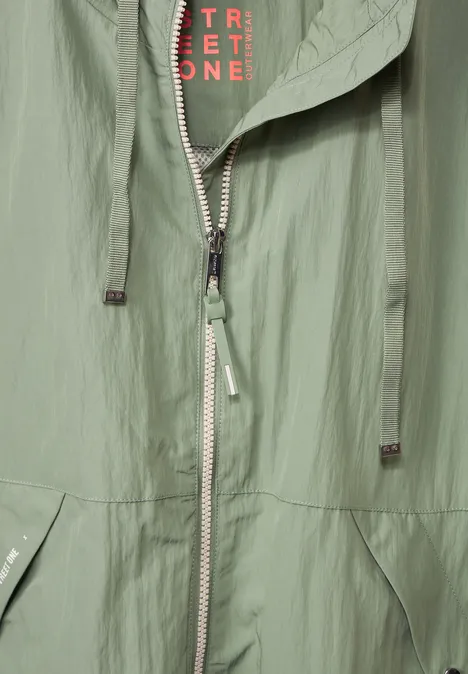 Moderner Windbreaker dark desert mint