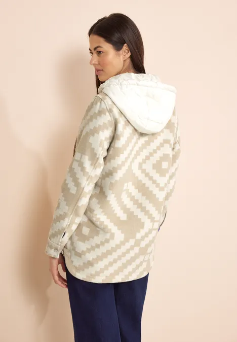 Surchemise à capuche rich sand