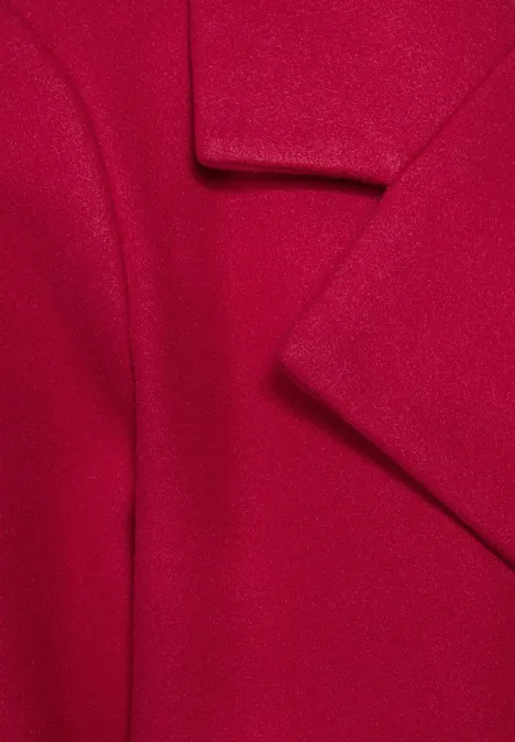 Caban Jacke carpet red