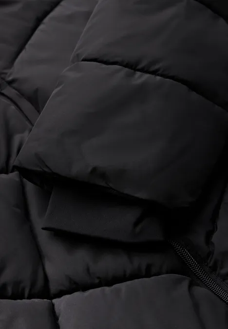 Lange Jacke Black
