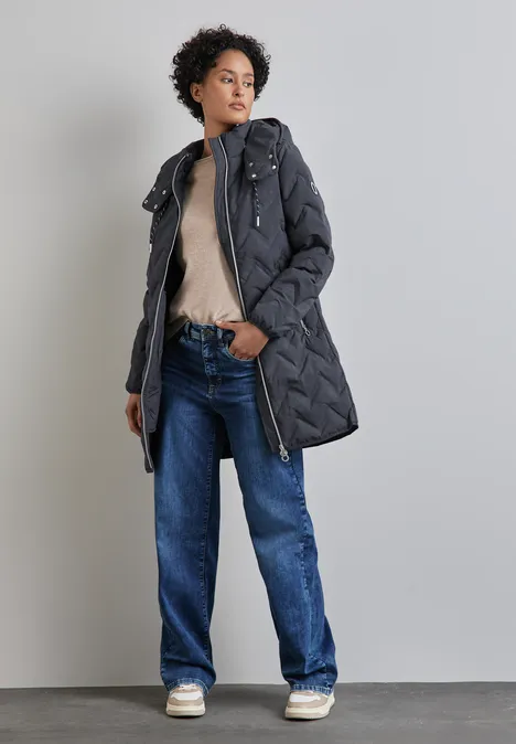 Manteau matelassé gravity blue