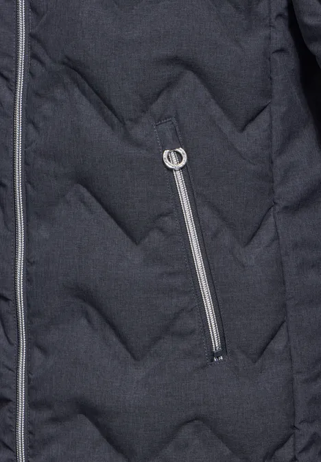 Manteau matelassé gravity blue