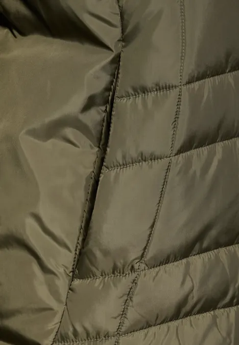 Veste matelassée winter moss green