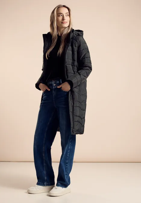 Manteau matelassé Black