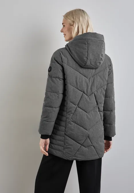 Steppjacke frost grey melange