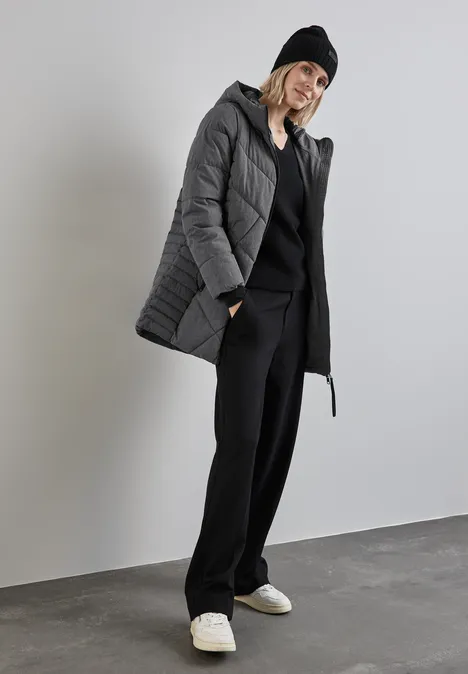 Steppjacke frost grey melange