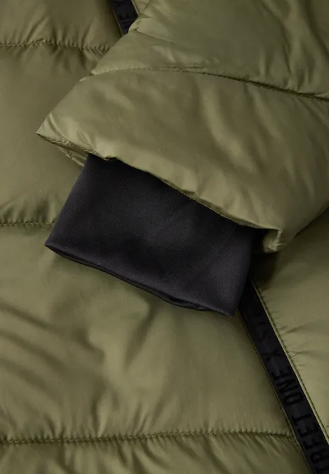 Strukturmix Jacke winter moss green