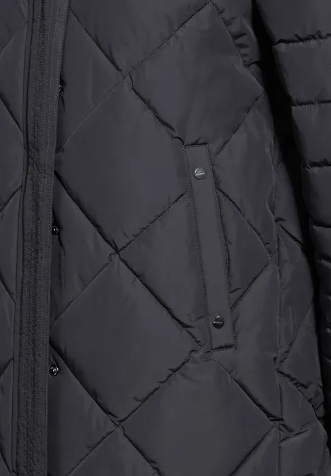 Lange Jacke gravity blue