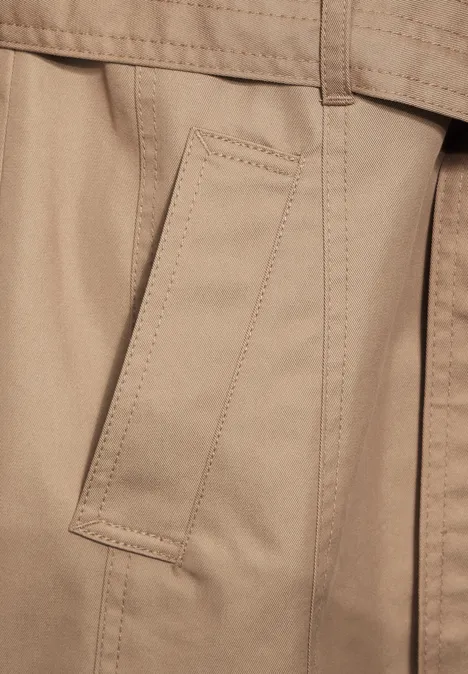 Trench-coat dark nutty mocca