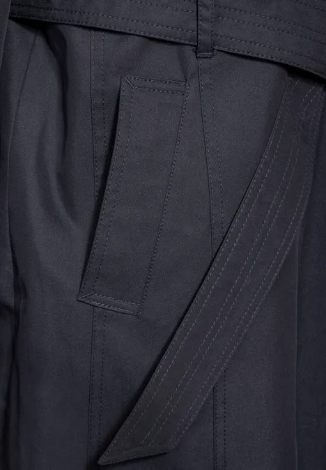 Trench-coat gravity blue