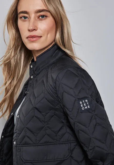 Kort gewatteerd jack gravity blue