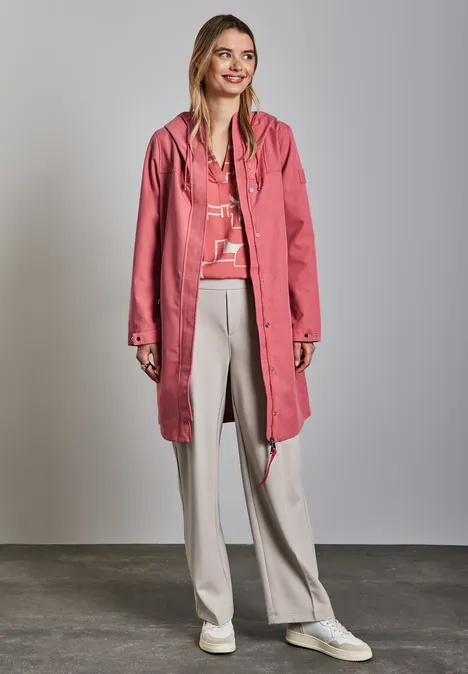 Parka mit Kapuze light coral pink