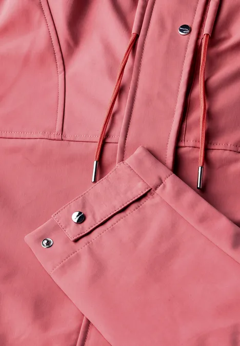 Parka mit Kapuze light coral pink