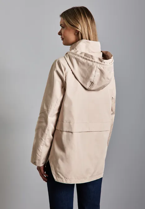 Parka pearly sand