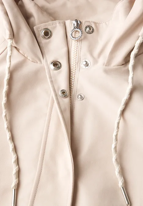 Parka pearly sand
