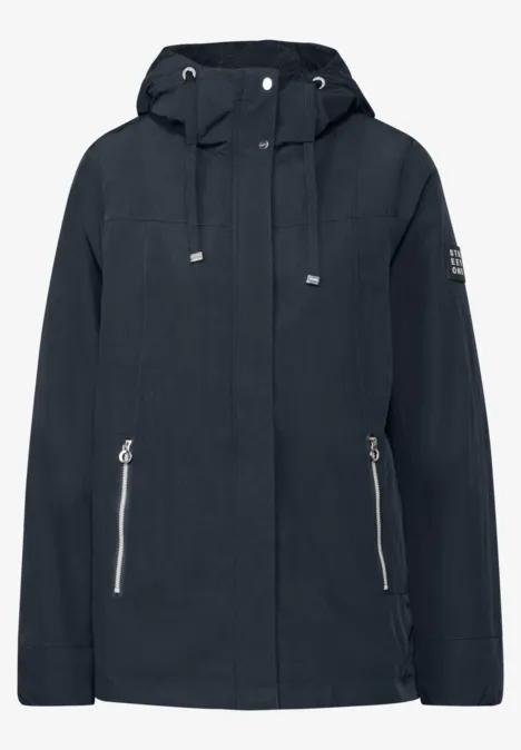 Moderner Windbreaker gravity blue