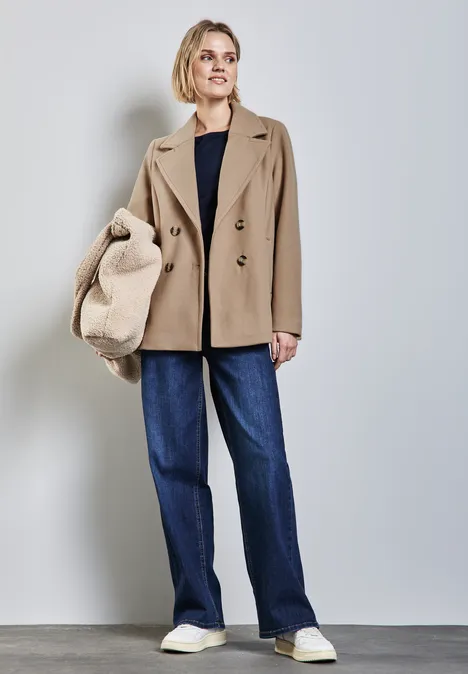 Trench-coat desert beige