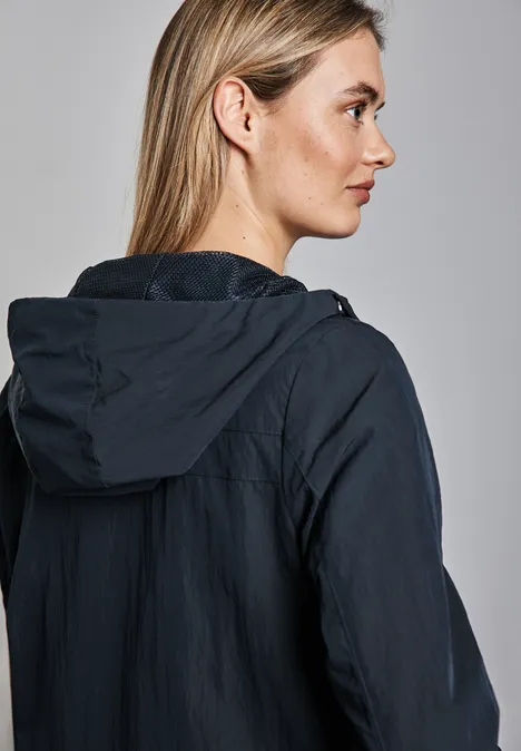 Langer Windbreaker gravity blue