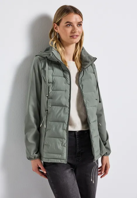 Strukturmix Softshelljacke Fresh Sage