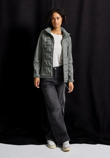 Strukturmix Softshelljacke Fresh Sage