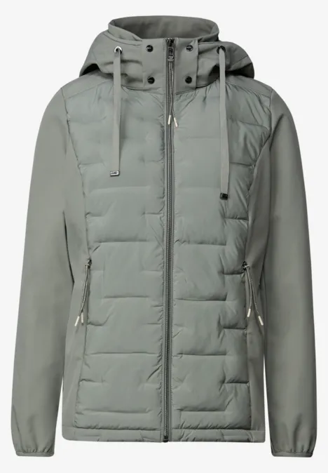 Strukturmix Softshelljacke Fresh Sage
