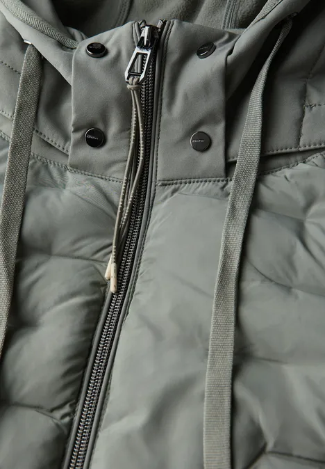 Strukturmix Softshelljacke Fresh Sage