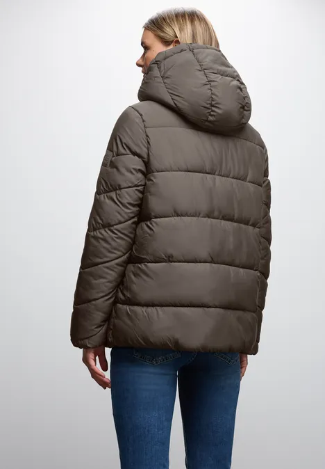Kort gewatteerd jack nomad brown