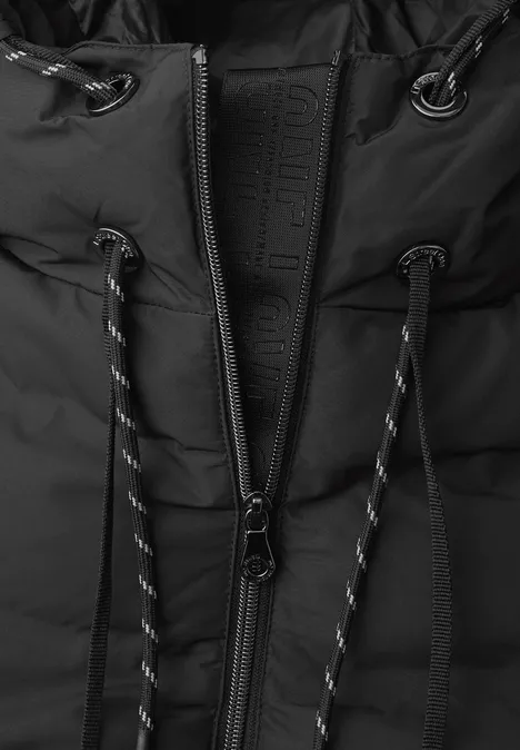 Jasje met gelijmde naden Black