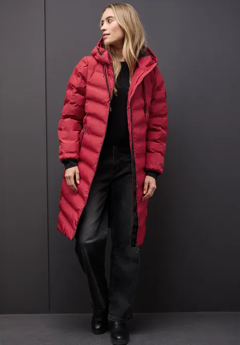 Jas met gelijmde naden carpet red