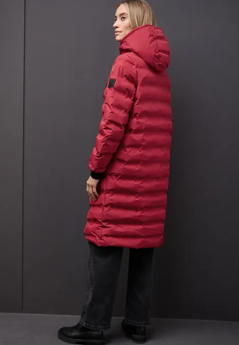 Jas met gelijmde naden carpet red