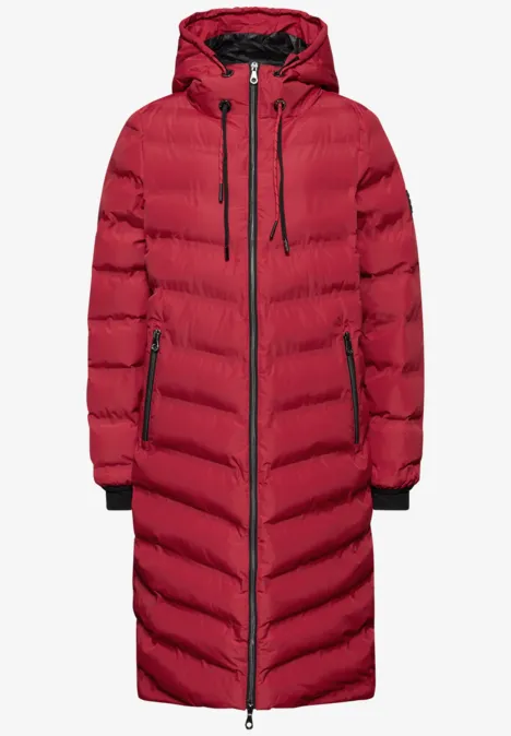 Jas met gelijmde naden carpet red