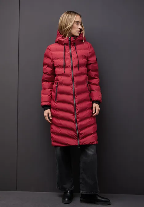 Jas met gelijmde naden carpet red