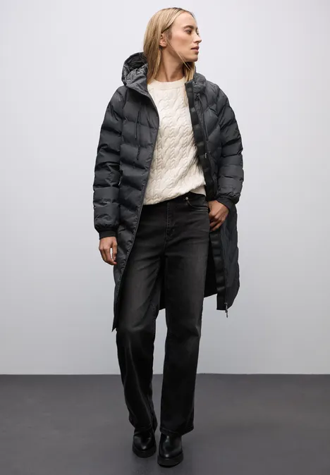 Jas met gelijmde naden Obsidian Blue