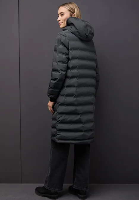 Jas met gelijmde naden Obsidian Blue