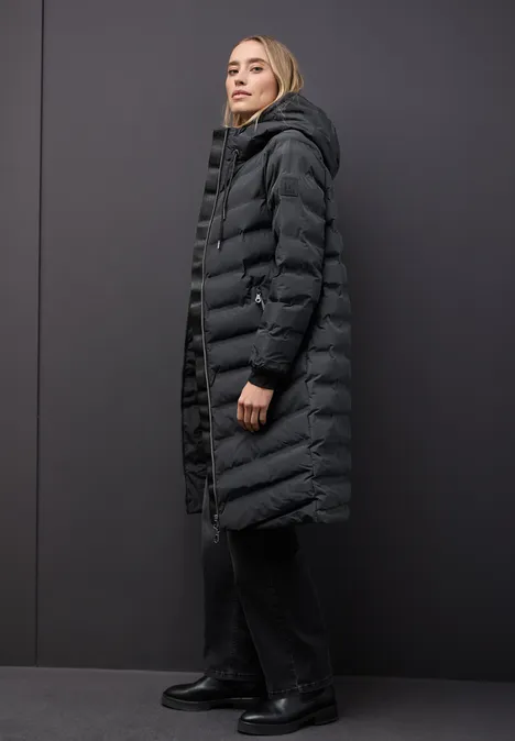 Jas met gelijmde naden Obsidian Blue