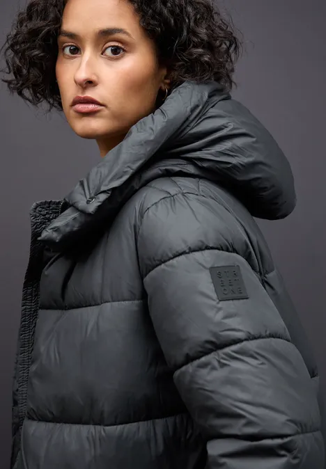 Gefütterte Layering Jacke Obsidian Blue