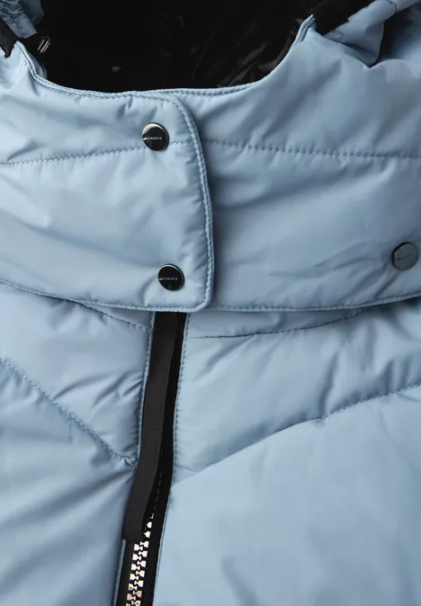 Steppjacke in Midi-Länge sterling blue