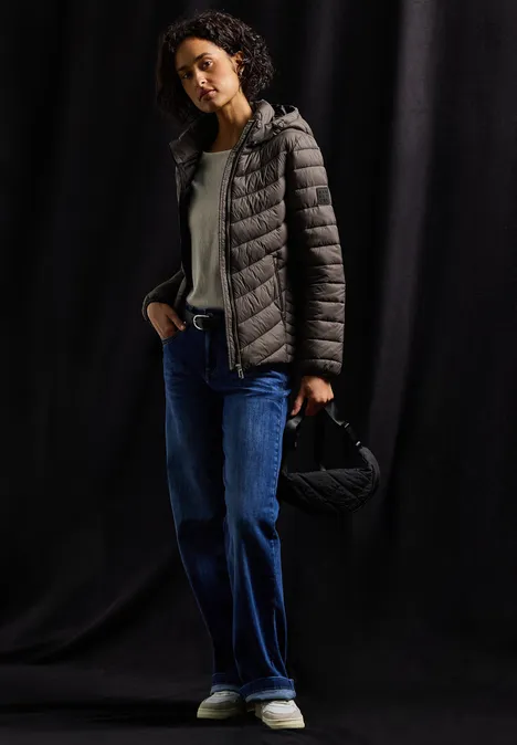 Veste avec capuche amovible nomad brown